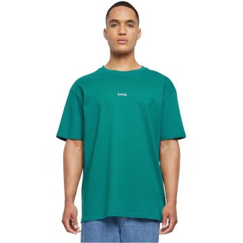 Tricou uni cu decolteu la baza gatului