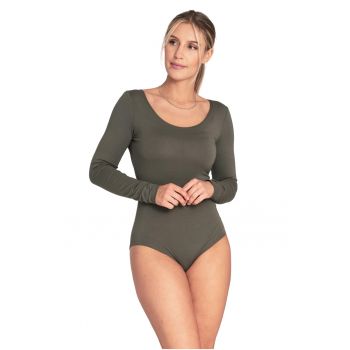Body  maneca lunga - decolteu barca