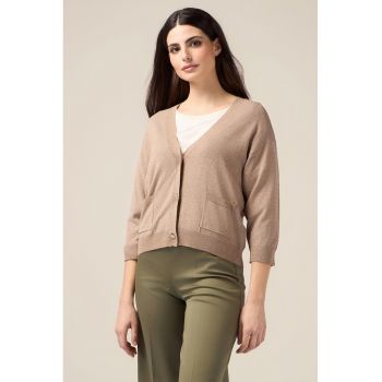 Cardigan din lurex