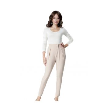 Pantaloni eleganti de dama -  Ardal - bej