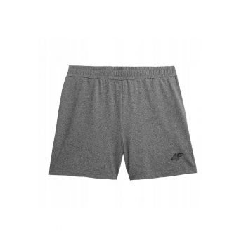 Pantaloni scurti sport pentru femei  SKDF350 - poliester/elastan - gri