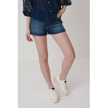 Pantaloni scurti uni slim fit