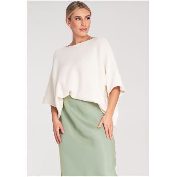 Pulover dama  larg - material moale -