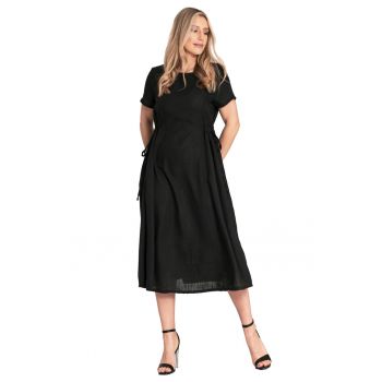 Rochie de cocktail -  M1184 - neagra - eleganta - poliester -