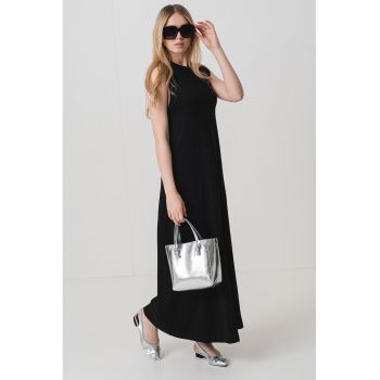 Rochie dreapta din amestec de bumbac