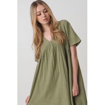 Rochie lejera cu maneci scurte