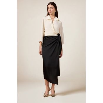 Rochie midi cu aspect 2in1