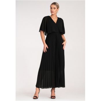Rochie  neagra - eleganta - poliester -