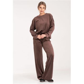 Trening dama -  poliester/elastan - maro - confortabil - elegant -