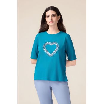 Tricou cu detalii stralucitoare