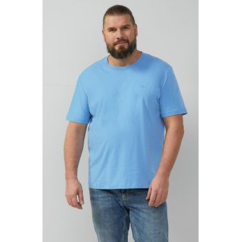 Big Sizes Tricou barbati big sizes cu decolteu la baza gatului - Regular fit