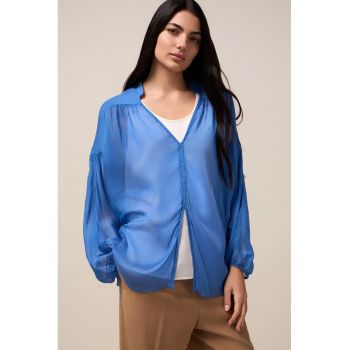 Bluza lejera de satin