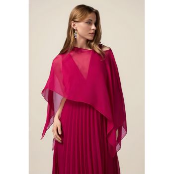 Bluza vaporoasa transparenta - din amestec de matase