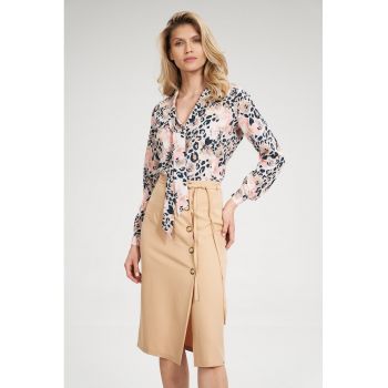 Camasa dama -  Poliester/Elastan - Multicolor -