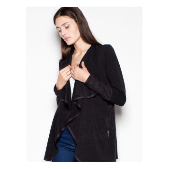 Cardigan 5902670304080 -  Poliester/Elastan - Negru -