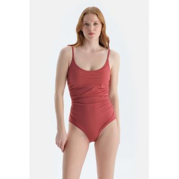 Costum de baie intreg cu model uni