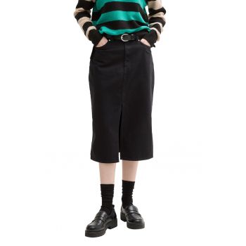 Fusta midi din denim