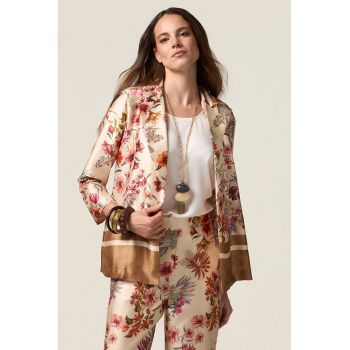 Jacheta cu design floral