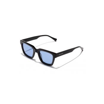 Ochelari de soare patrati unisex - Negru -