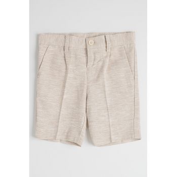 Pantaloni scurti de in si bumbac