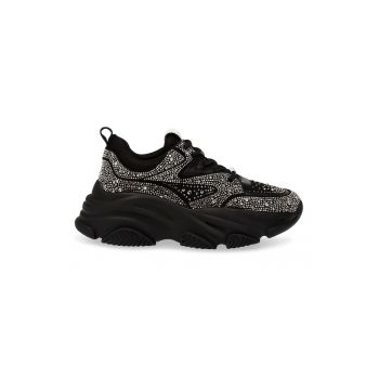 Pantofi sport wedge cu strasuri Privy