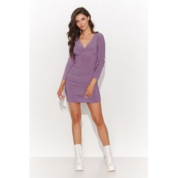 Rochie bodycon drapata