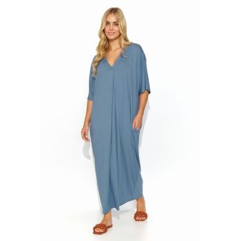 Rochie maxi supradimensionata - din jerseu