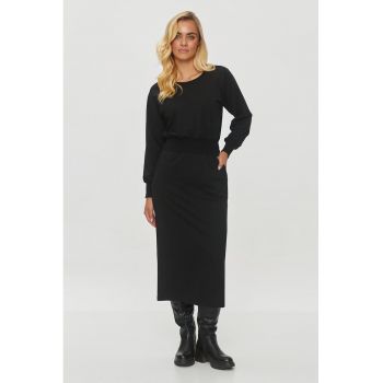 Rochie midi cu maneci raglan