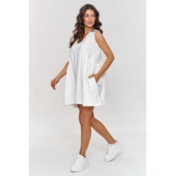 Rochie mini cu decolteu in V -