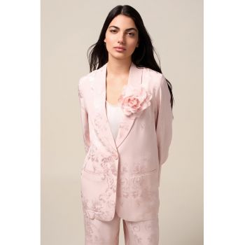 Sacou cu detaliu floral