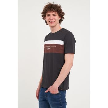 Tricou cambrat din bumbac