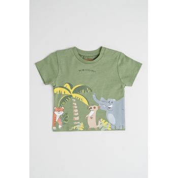 Tricou din bumbac cu imprimeu