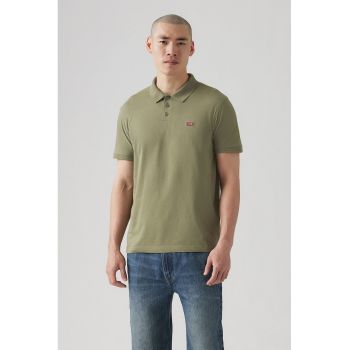 Tricou polo din bumbac pique