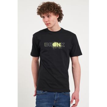 Tricou slim-fit din bumbac