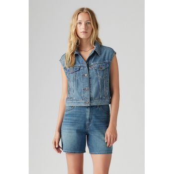 Vesta de denim Shrunken 90's