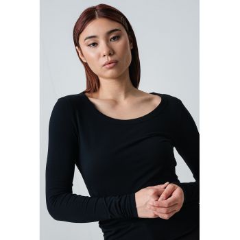 Bluza cu decolteu rotund Talea