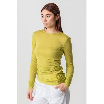 Bluza din amestec de lana si lyocell Orione