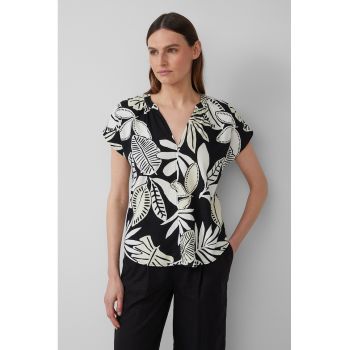 Bluza-tunica din amestec de in