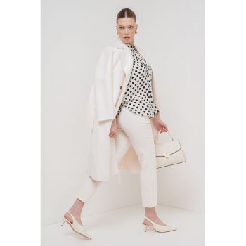 Camasa de matase cu model cu buline Conio