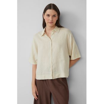 Camasa relaxed-fit din in