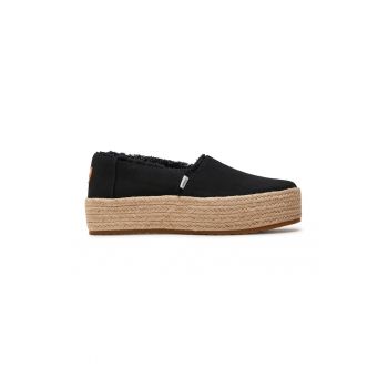 Espadrile dama -  520748 - Sintetic - Negru