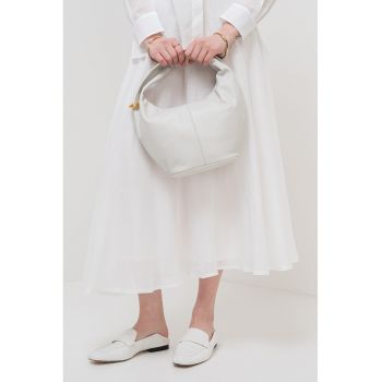 Fusta midi evazata Nippon Ramie