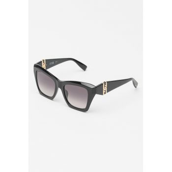 Ochelari de soare cat-eye supradimensionati