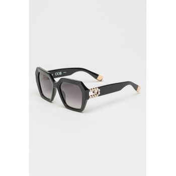 Ochelari de soare hexagonali cu lentile in degrade