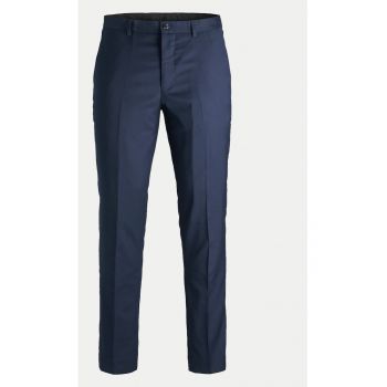 Pantaloni barbati -  304196225 - Albastru inchis - Poliester