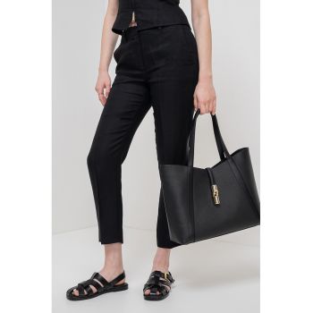 Pantaloni crop de in