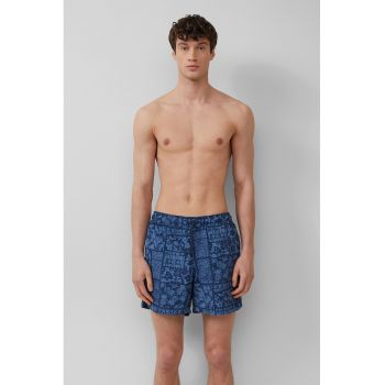 Pantaloni scurti de baie cu snur si model