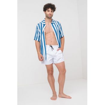 Pantaloni scurti de baie cu talie ajustabila
