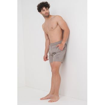 Pantaloni scurti de baie cu talie elastica