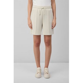 Pantaloni scurti din amestec de modal cu snur